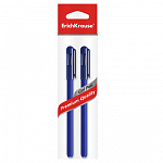 РУЧКА ГЕЛ. ERICHKRAUSE G-SOFT, НАБОР 02 ШТ, СИНИЙ, ПАКЕТ /24/288/576/