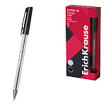 РУЧКА ШАР. ERICHKRAUSE ULTRA-10 STICK CLASSIC 0.7 SUPER GT, МЕТАЛ. НАКОН. ЧЕРНЫЙ /12/144/1728/