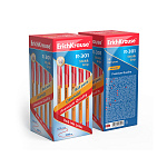 РУЧКА ШАР. ERICHKRAUSE R-301 ORANGE 0,7 STICK&GRIP, КРАСНЫЙ /50/400/3200/