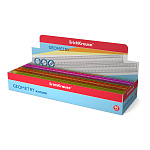 ЛИНЕЙКА 30 СМ, ERICHKRAUSE NEON, С ДЕРЖАТЕЛЕМ, АССОРТИ, ДИСПЛЕЙ /20/80/ РФ