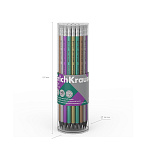 КАРАНДАШ Ч/Г ERICHKRAUSE JOY® METALLIC, HB, ПЛАСТ. КРУГЛЫЙ. С ЛАСТИКОМ /42/336/2688/