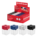 ТОЧИЛКА ПЛАСТ. ERICHKRAUSE WAVE DUO, CLASSIC, С КОНТЕЙНЕРОМ, АССОРТИ, ДИСПЛЕЙ /12/96/ РФ