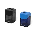 ТОЧИЛКА ПЛАСТ. ERICHKRAUSE WAVE, С КОНТЕЙНЕРОМ, 2 ОТВ, АССОРТИ /12/72/720/