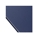 БЛОКНОТ 80 Л, А5, КЛ. ХАТБЕР. VELVET СИНИЙ, ПЛАСТ. ОБЛ. НА ГРЕБНЕ /56/