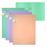 ПАПКА НА 2 КОЛЬЦА, ПЛАСТ. 24 ММ, ERICHKRAUSE MATT PASTEL BLOOM, 0,6 ММ, АССОРТИ /4/36/ РФ