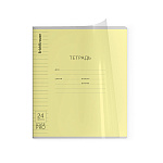 ТЕТРАДЬ 24 Л, ЛИН. ERICHKRAUSE КЛАССИКА COVERPRO GLOSSY, ПЛАСТ. ОБЛ. НА СКОБЕ, MIX-PACK /10/160/