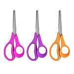 НОЖНИЦЫ 14 СМ. ERICHKRAUSE JOY® ERGO, ДЛЯ ЛЕВШЕЙ, АССОРТИ, К/У, Е/П /12/240/