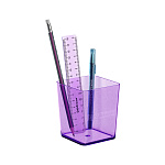 Набор настольный пластиковый ErichKrause® Base, Glitter, сиреневый