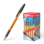 РУЧКА ШАР. ERICHKRAUSE R-301 GRIP ORANGE, ЧЕРНЫЙ /50/400/