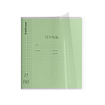 ТЕТРАДЬ 24 Л, КЛ. ERICHKRAUSE КЛАССИКА COVERPRO ГЛЯНЦЕВЫЙ, ПЛАСТ. ОБЛ. НА СКОБЕ, МИКС /10/160/
