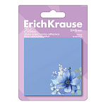 БЛОК Д/ЗАПИСИ 75*75 ММ, 50Л. ERICHKRAUSE PASTEL BLOOM, БУМАГА, ГОЛУБОЙ /24/384/