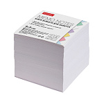 БЛОК Д/ЗАПИСИ КУБ 90*90*90 ММ, ХАТБЕР. БЕЛЫЙ, НЕ СКЛЕЕН. /12/