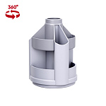 ПОДСТАВКА Д/РУЧЕК И КАРАНДАШЕЙ ERICHKRAUSE MINI DESK, CLASSIC, СЕРЫЙ /8/ РФ