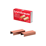 СКОБЫ №24/6 ERICHKRAUSE, 1000 ШТ, МЕДНЫЕ /10/500/