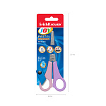 НОЖНИЦЫ 13,5 СМ. ERICHKRAUSE JOY® PASTEL, ДЛЯ ЛЕВШЕЙ, АССОРТИ, БЛИСТЕР /12/240/