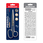 НОЖНИЦЫ 18 СМ. ERICHKRAUSE FERRO, СЕРЕБРЯНЫЕ, БЛИСТЕР /12/240/