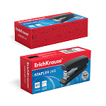 СТЕПЛЕР №24/6, ДО 25 Л. ERICHKRAUSE SPEED CLIP CLASSIC, ЧЕРНЫЙ /12/72/