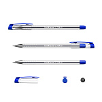 РУЧКА ШАР. ERICHKRAUSE ULTRA-20 STICK CLASSIC 0.7, SUPER GT, МЕТАЛ. НАКОН. СИНИЙ /12/144/1728/