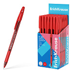РУЧКА ШАР. ERICHKRAUSE R-301 STICK&GRIP ORIGINAL 1.0, КРАСНЫЙ /50/400/3200/
