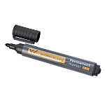 МАРКЕР ПЕРМ. WORKMATE P-11, 2,5-3,5ММ, КРУГЛЫЙ, ЧЕРНЫЙ /12/720/