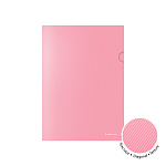 УГОЛОК А4. ПЛАСТ. ERICHKRAUSE DIAGONAL PASTEL, 0,18 ММ, НЕПРОЗРАЧНЫЙ /12/300/ РФ