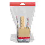 Набор настольный пластиковый ErichKrause® Base, Powder, бежевый