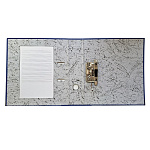 РЕГИСТРАТОР 5 СМ. PP, РАЗБОРНЫЙ, МЕТАЛЛ. УГОЛ, СИНИЙ /50/РФ