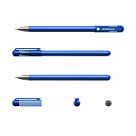 РУЧКА ГЕЛ. ERICHKRAUSE G-SOFT, НАБОР 02 ШТ, СИНИЙ, ПАКЕТ /24/288/576/