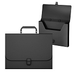 ПОРТФЕЛЬ ПЛАСТ. ERICHKRAUSE MATT CLASSIC, 0,6 ММ, ЧЕРНЫЙ /12/