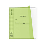 ТЕТРАДЬ 24 Л, КЛ. ERICHKRAUSE КЛАССИКА COVERPRO МАТОВЫЙ ПУЛЬС, ПЛАСТ. ОБЛ. НА СКОБЕ, МИКС /10/160/