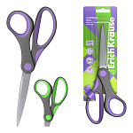 НОЖНИЦЫ 20,5 СМ. ERICHKRAUSE COMFORT, РЕЗИН. ВСТАВКИ, АССОРТИ, БЛИСТЕР /12/144/