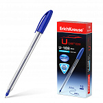 РУЧКА ШАР. ERICHKRAUSE U-108 CLASSIC STICK 1.0 ULTRA GLIDE TECHNOLOGY, СИНИЙ /12/144/1728/