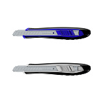 НОЖ КАНЦЕЛЯРСКИЙ 0.9 СМ. ERICHKRAUSE MEGAPOLIS®, АВТ. ФИКСАЦИЯ, АССОРТИ, БЛИСТЕР /12/144/