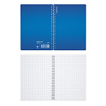 ТЕТРАДЬ 80 Л, А5, КЛ. ERICHKRAUSE ICE METALLIC, ПЛАСТ. ОБЛ. НА СПИРАЛИ, MIX-PACK /2/48/ 