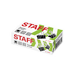 ЗАЖИМ Д/БУМАГ 25 ММ/12 ШТ STAFF EVERYDAY, ДО 100 Л, ЧЕРНЫЙ, К/К /12/