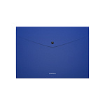 КОНВЕРТ ПЛАСТ. НА КНОПКЕ, A4, ЕRICHКRAUSE ТЕКСТУРА ПЕСОК КЛАССИКА, 0,4 ММ, С ОТД. НЕПРОЗР. АССОРТИ /