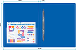 ПАПКА С ПРУЖИН. ЗАЖИМОМ БЮРОКРАТ, 0,7 ММ, СИНЯЯ /30/150//816869/РФ