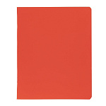 ТЕТРАДЬ 96 Л, А5, КЛ, ХАТБЕР. ОДНОТОННЫЙ. КРАСНЫЙ ШЕЛК, ЛАМ. МЯГКОЕ КАСАНИЕ, НА СКОБЕ /5/30/