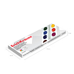 КРАСКИ АКВ. 12 ЦВ. ERICHKRAUSE BASIC, МЕДОВЫЕ, К/К /7/70/РФ