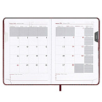 ЕЖЕДНЕВНИК 2026 ГОД, А5, 176 Л, ESCALADA. САРИФ БОРДОВЫЙ, К/З, ТВ. ПЕРЕП. ПОРОЛОН /15/30/