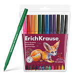 ФЛОМАСТЕРЫ НАБ. 12 ЦВ. ERICHKRAUSE SAFARI ULTRA WASHABLE, ФУТЛЯР, Е/П /12/240/