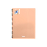 ПАПКА С ФАЙЛАМИ НА 20 КАРМАНОВ. ERICHKRAUSE MATT PASTEL BLOOM, 0,6 ММ, АССОРТИ, НА СПИРАЛИ /4/84/ РФ