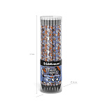 КАРАНДАШ Ч/Г ERICHKRAUSE TULIPS, HB, ТРЕХГРАН. С ЛАСТИКОМ, ЗАТОЧЕН. АССОРТИ, ТУБУС /42/252/2016/