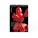 БЛОКНОТ 80 Л, А6, КЛ. ERICHKRAUSE BALLOON DOG, MIX-PACK, НА СПИРАЛИ /4/64/