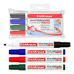 МАРКЕР ДЛЯ ДОСКИ ЕRICHКRAUSE, НАБОР 4 ЦВЕТА, Е/П /12/288/
