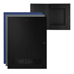 ПАПКА НА КНОПКЕ, А4, ERICHKRAUSE MEGAPOLIS, А4, 8 ММ, 0,6 ММ, 3 КЛАПАНА, АССОРТИ /4/48/ РФ