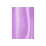 УГОЛОК А4. ПЛАСТ. ERICHKRAUSE GLOSSY CANDY, 0,18 ММ, ПОЛУПРОЗР. АССОРТИ /12/300/ РФ