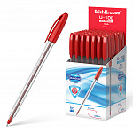 РУЧКА ШАР. ERICHKRAUSE U-108 CLASSIC STICK 1.0 ULTRA GLIDE TECHNOLOGY, КРАСНЫЙ /50/200/2400/