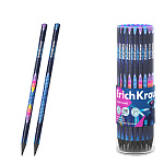 карандаш ч/г erichkrause cyber game, hb, трехгран. тубус /42/252/2016/
