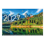 КАЛЕНДАРЬ КВАРТАЛЬНЫЙ 2027, ХАТБЕР ЭКОНОМ. ВЕЛИКОЛЕПНЫЕ ГОРЫ, 1 ГРЕБЕНЬ /18/